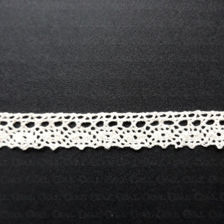 Koronka bawełniana O  18mm /25m naturalna 5031