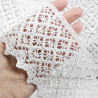 Cotton lace 80mm/1 or 25m white 2624