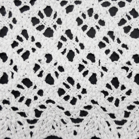 Cotton lace 80mm/1 or 25m white 2624