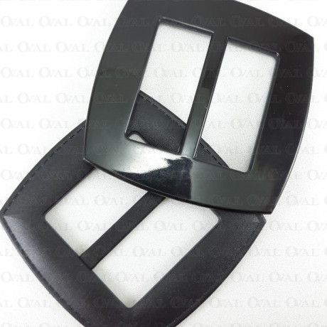 Klamerka plastikowa czarna  50mm 5035