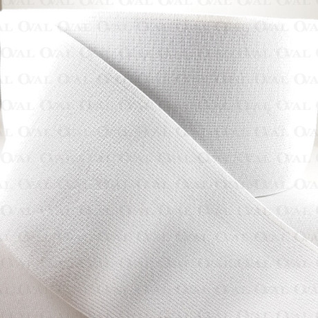 Guma tkana 100mm/1 lub 25m biała 5036