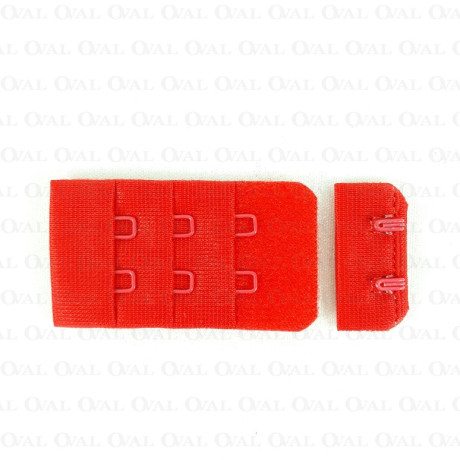 Zapięcie do biustonosza 1,10 lub 100szt czerwone 5049