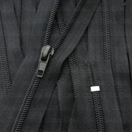 Zamek *5 czarny 20cm/ 1 lub 100szt 5056