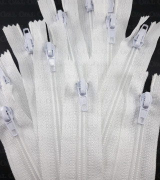 Zamek *5 biały 20cm/ 1 lub 100szt 5059