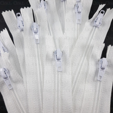 Zamek *5 biały 20cm/ 1 lub 100szt 5059