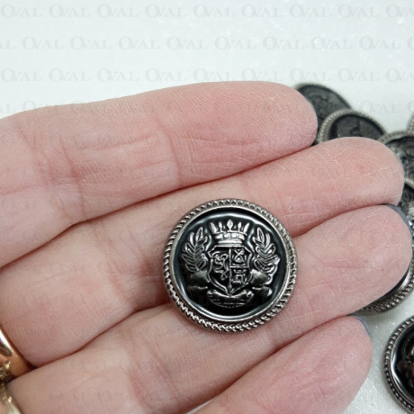 Metal buttons 20mm/10pcs 3371
