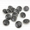 Metal buttons 20mm/10pcs 3371