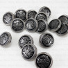 Metal buttons 15mm/10pcs 3370
