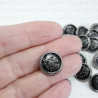 Metal buttons 15mm/10pcs 3370