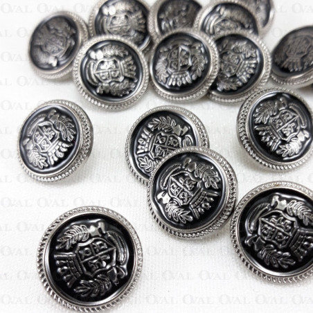 Metal buttons 15mm/10pcs 3370