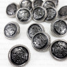 Metal buttons 15mm/10pcs 3370