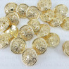 Metal buttons 18mm, 22mm / 10 pieces 937
