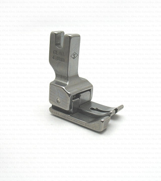 Left 4mm compensating presser foot – lockstitch no. 1528