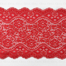 Koronka elastyczna 140mm/1m czerwona 3925 Koronka elastyczna 140mm/1m czerwona 3925