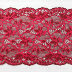 Koronka elastyczna 140mm/1m bordowa5064 Koronka elastyczna 140mm/1m bordowa5064