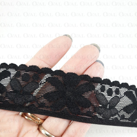 Koronka elastyczna 33mm/1m 2841