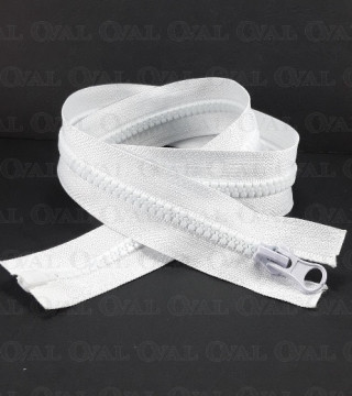 Block zips *5 white 45-70 cm 5072