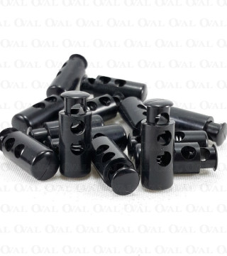 Stopery plastikowe  50 lub 200szt czarne 5074