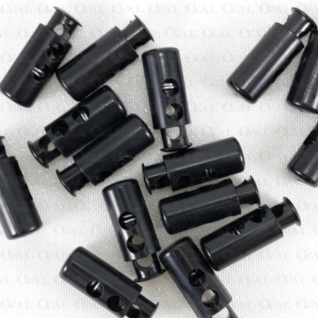 Stopery plastikowe  50 lub 200szt czarne 5074