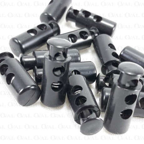 Stopery plastikowe  50 lub 200szt czarne 5074