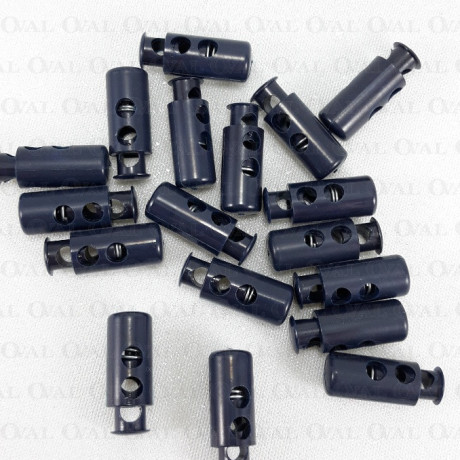 Stopery plastikowe  50 lub 200szt granat 5075