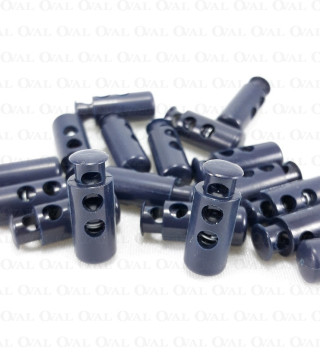 Stopery plastikowe  50 lub 200szt granat 5075