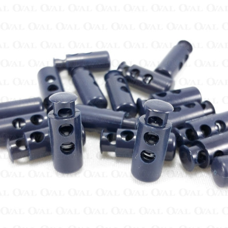 Stopery plastikowe  50 lub 200szt granat 5075