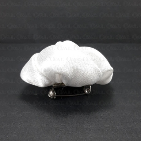 Broszka Różyczka Atłasowa ok. 45mm nr: 261