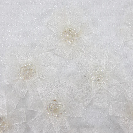 Flower with pebbles 25mm/10pcs 263