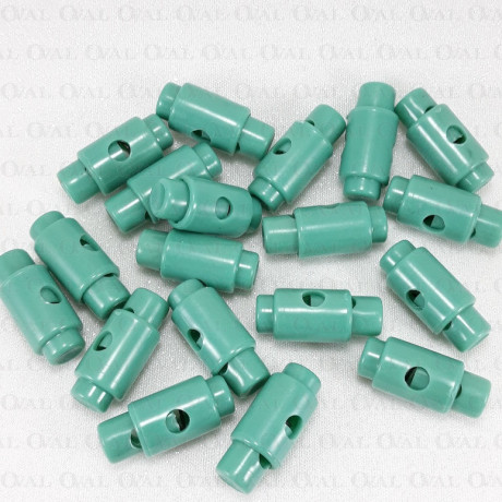 Stopery plastikowe 10 lub 50szt zielony 5078