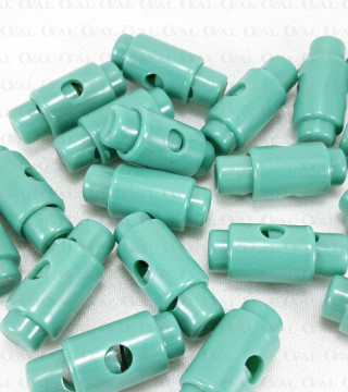 Stopery plastikowe 10 lub 50szt zielony 5078