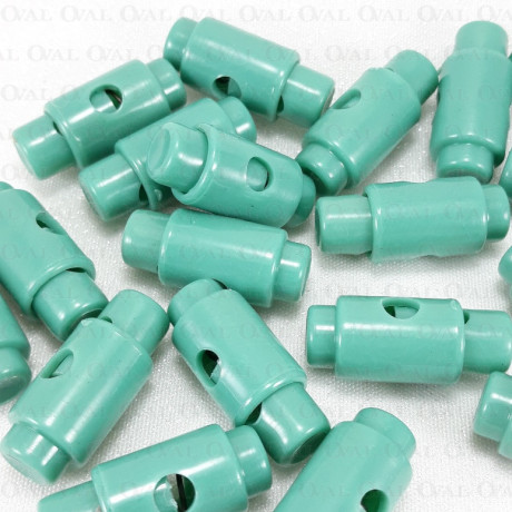 Stopery plastikowe 10 lub 50szt zielony 5078