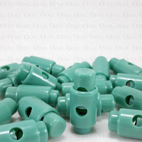 Stopery plastikowe 10 lub 50szt zielony 5078