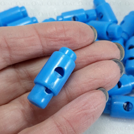 Stopery plastikowe 10 lub 50szt niebieskie 5080
