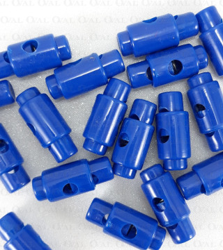 Stopery plastikowe 10 lub 50szt granat 5080