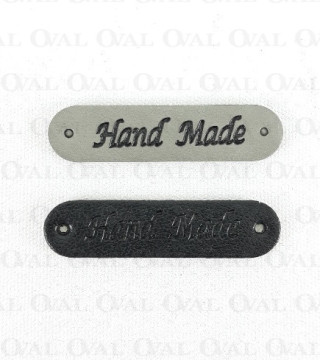 Naszywka z ekoskóry HANDMADE 10 lub 50szt 1787