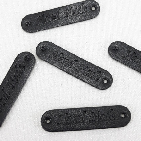 Naszywka z ekoskóry HANDMADE 10 lub 50szt 1787 - 26225