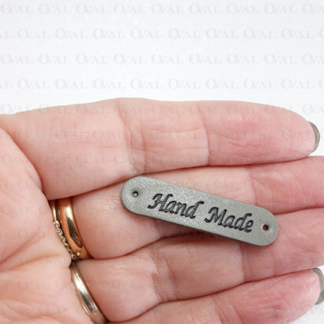 Naszywka z ekoskóry HANDMADE 10 lub 50szt 1787