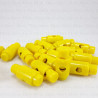 Stopery plastikowe 10 lub 50szt żółty 5090