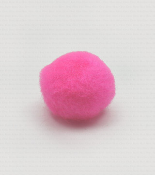 Pom-poms 10 pcs, large approx. 3.5 cm 1537