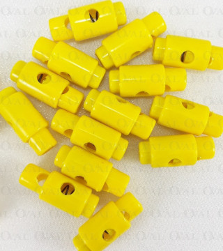 Stopery plastikowe 10 lub 50szt żółty 5090