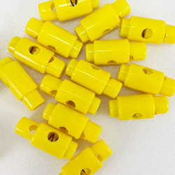 Stopery plastikowe 10 lub 50szt żółty 5090