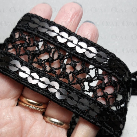 Guipure lace trim 45 mm / 1 m 2480