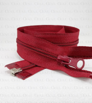 Zamki *5 rozdzielcze 55cm bordo 5094