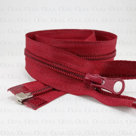 Zamki *5 rozdzielcze 55cm bordo 5094