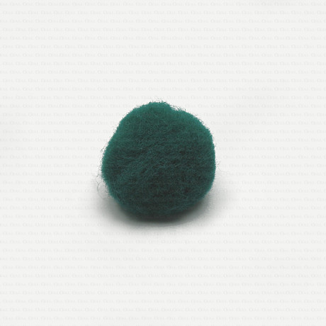 Pompon 10 pcs, medium, approx. 2.5 cm 1542