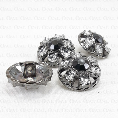 Guziki metalowe 20mm/10szt 3369