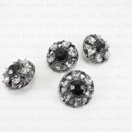 Guziki metalowe 20mm/10szt 3369