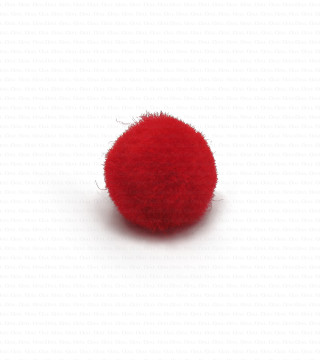Pompon 10 szt. mały ok 1,5cm 1543