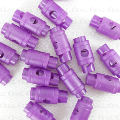 Stopery plastikowe 10,50,200szt fiolet 5102